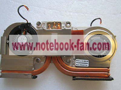 Gateway M520 W730-K8X Cooling Heatsink- Fans AAHH50200006L0 - Click Image to Close